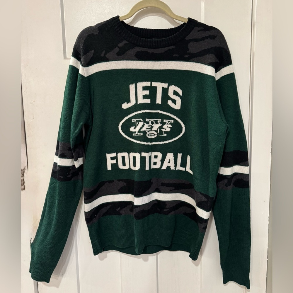 New York Jets Football Sweater size Medium